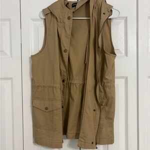 Zenana Outfitters Tan Vest